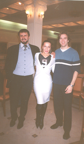 Nova godina 2005. Vila Jelena...Voljenka i Stefan...
